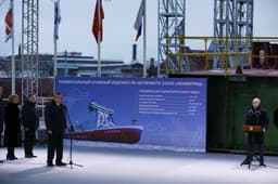 Строящийся атомный ледокол «Ленинград» получит новое электрооборудование