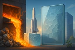 Высокопрочное стекло для космонавтики: в СФУ придумали, как делать стекло из горных отходов