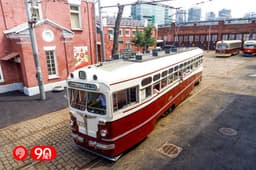 Парад ретро-трамваев прошёл в Москве