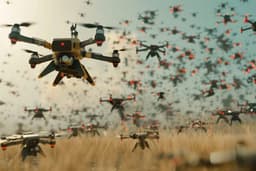 Первую в мире автономную систему дронов «Диктион» разрабатывают в России