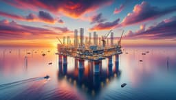 Завершено возведение верхнего строения морской платформы для месторождения D33 в Балтийском море