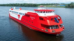 Sea Trials of the Medical Vessel "Saint Luke" Conducted at "Port Kolomna"