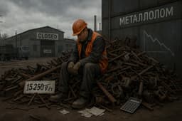 Цены на лом чёрных металлов в России упали до минимума с 2020 года — отрасль находится на грани убыточности