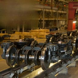 Для скоростного поезда «Финист»: трехтысячную тележку выпустили на заводе «Уральские локомотивы» 