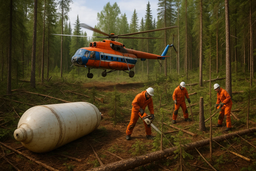 Первый фрагмент ракеты-носителя эвакуирован из якутской тайги: как проходила операция