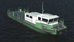 KMZ представил специальный рабочий катер «Сапфир-М» со стальным корпусом