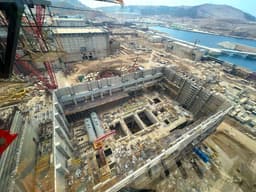 The world's largest nuclear construction project is in full swing: concreting of the walls of the turbine building of power unit No. 3 of the Akkuyu NPP completed