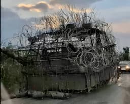 Army Kulibins Modified an APC So Much That Its Type Became Impossible to Determine