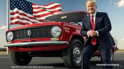 Американская мечта с привкусом «Жигулей»: республиканцы сопроводили законопроект Трампа фотографией ВАЗ-2101