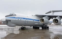 Heavy Il-76MD transport aircraft to be modernized for the military