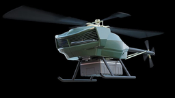 New helicopter-type drone presented by Omnitech