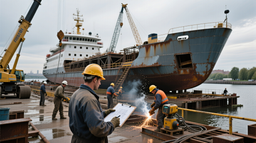 Паром «Петропавловск» готов на 95,8% — сдача намечена на 2026 год