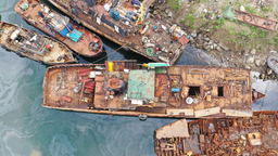 More than 100 Sunken Vessels to be Recycled in the Far East Over Five Years