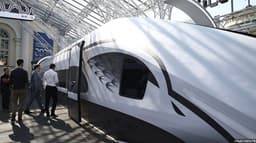 Строительство первого участка ВСМ для тестирования поезда скоро начнут в Подмосковье