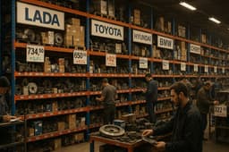 Цены на автозапчасти в России снизились, рынок вторичных и неоригинальных деталей растёт