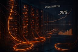 Трафик операторов в России вырос до 25% после блокировки звонков в Telegram и WhatsApp