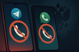Роскомнадзор ограничил голосовые звонки в Telegram и WhatsApp