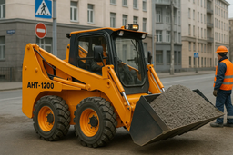 Batch of ANT-1200 Front-End Loaders from Rostec Transferred to Municipal Services of DPR, LPR, and Kherson Region
