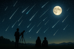 Moon May Hinder Observation of Perseid Meteor Shower in August