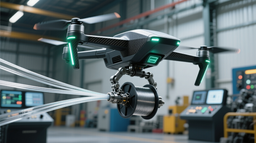 Novosibirsk engineers create a fiber optic cable laying drone