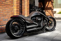 Российский мотоцикл Box39 Giotto Altre с мотором Harley-Davidson Milwaukee Eight показали на фестивале в Подмосковье