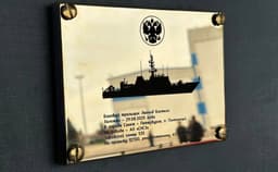 Minesweeper "Leonid Balyakin" Laid Down at Sredne-Nevsky Shipbuilding Plant