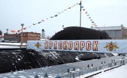 Мощь ВМФ России: атомный подводный крейсер «Красноярск» вернулся на Камчатку