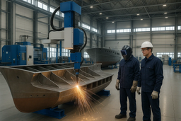 ОСК внедряет лазерные и аддитивные технологии на предприятии Севмаш в Северодвинске