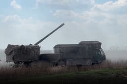 Боевую работу новейшей САУ «Гиацинт-К» впервые показали на видео 