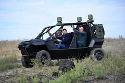 На 100% российский: донецкие разработчики показали многоцелевой вездеход «Штурм»