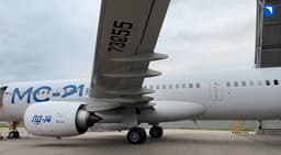 МС-21-310 выполнил полёт в рамках сертификационных испытаний внешней светотехники