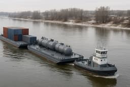 Обновление российского флота: Ростех разработал новую линейку несамоходных барж для мелководья