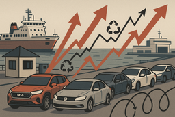 Спрос вырос на 300%: россияне начали скупать автомобили из-за рубежа перед ростом утильсбора с 1 ноября