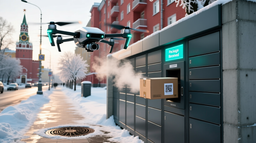 Беспилот Печкин: в России начали работать над постаматами для приёма посылок дронами