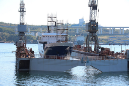 Новый краболов «Сентен» проекта 03141 спущен на воду