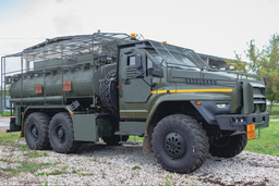 Гражданский крупнотоннажный грузовой автомобиль «Урал NEXT» подготовили для службы в российской армии