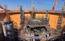 Уникальное техническое решение применили на энергоблоке №1 АЭС «Эль-Дабаа» в Египте