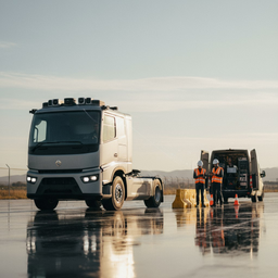 Беспилотный грузовик пятого уровня автоматизации появится на дорогах России