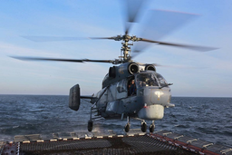 Helicopters of the Baltic Fleet Found and Escorted Enemy Submarines