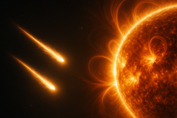 Солнце уничтожило две кометы за несколько часов: астрономы зафиксировали редкое космическое явление