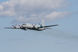 Российский разведчик Ил-38 облетел новейший авианосец США: кадры появились в Сети