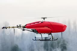 Unique delivery helicopter with ground robotic infrastructure being created in Russia