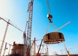 Монтаж закладной детали транспортного шлюза начали на втором энергоблоке АЭС «Эль-Дабаа»