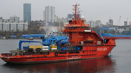 Ходовые испытания судна «Керченский пролив» начала ОСК