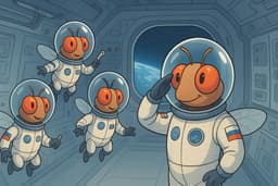 «Дети» мух-дрозофил, побывавших на борту биоспутника «Бион-М» №2, полетят на МКС