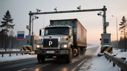 Водители легковых автомобилей в России сталкиваются с огромными штрафами из-за фур