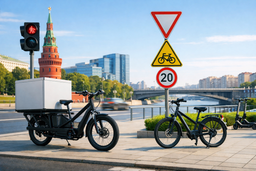 Electric bicycle couriers may be banned from sidewalks: Ministry of Transport is working on the issue