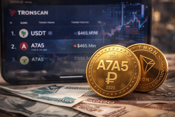 Ruble stablecoin A7A5 breaks into global leaders in transfer volume