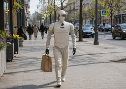 El primer robot humanoide de mensajería "Arkus" se probará en Moscú en 2026