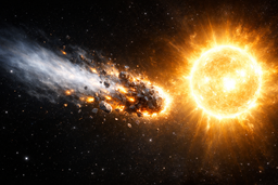 El cometa C/2026 A1 no sobrevivió al encuentro con el Sol y se convirtió en parte de él - video